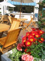 Open cafe image photo